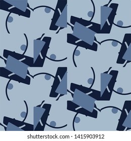 Abstract vector background. Colorful halftone illustration pattern