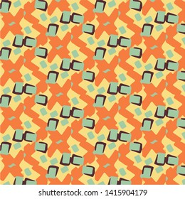 Abstract vector background. Colorful halftone illustration pattern