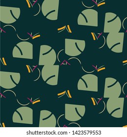 Abstract vector background. Colorful halftone illustration pattern