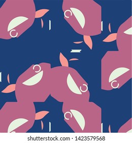 Abstract vector background. Colorful halftone illustration pattern