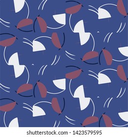 Abstract vector background. Colorful halftone illustration pattern