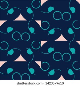 Abstract vector background. Colorful halftone illustration pattern