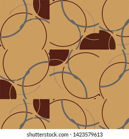 Abstract vector background. Colorful halftone illustration pattern