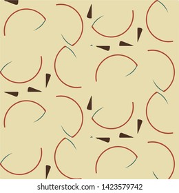 Abstract vector background. Colorful halftone illustration pattern