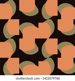 Abstract vector background. Colorful halftone illustration pattern