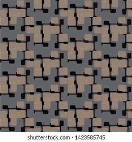 Abstract vector background. Colorful halftone illustration pattern