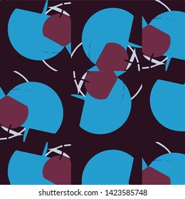 Abstract vector background. Colorful halftone illustration pattern