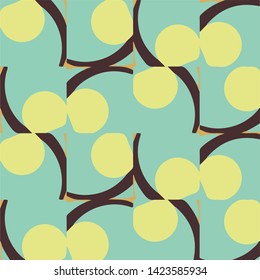 Abstract vector background. Colorful halftone illustration pattern