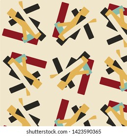 Abstract vector background. Colorful halftone illustration pattern