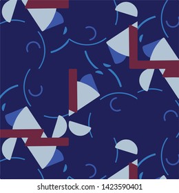 Abstract vector background. Colorful halftone illustration pattern