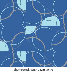 Abstract vector background. Colorful halftone illustration pattern