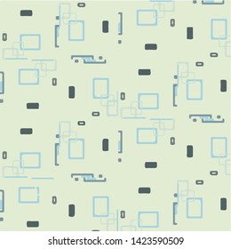 Abstract vector background. Colorful halftone illustration pattern