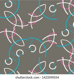 Abstract vector background. Colorful halftone illustration pattern