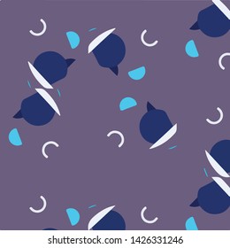 Abstract vector background. Colorful halftone illustration pattern