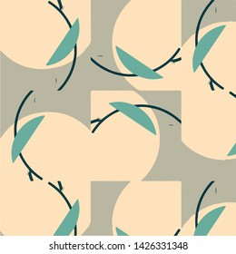 Abstract vector background. Colorful halftone illustration pattern