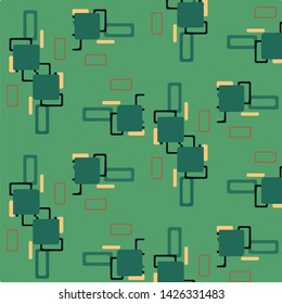 Abstract vector background. Colorful halftone illustration pattern