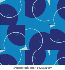 Abstract vector background. Colorful halftone illustration pattern