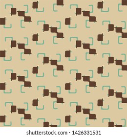 Abstract vector background. Colorful halftone illustration pattern