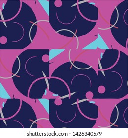 Abstract vector background. Colorful halftone illustration pattern