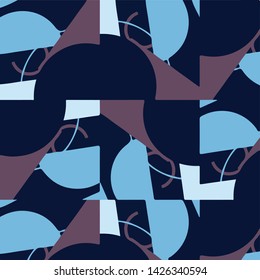 Abstract vector background. Colorful halftone illustration pattern