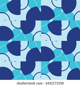Abstract vector background. Colorful halftone illustration pattern
