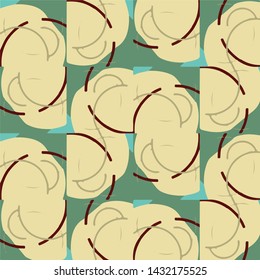 Abstract vector background. Colorful halftone illustration pattern