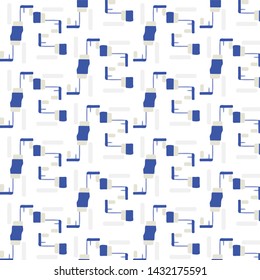 Abstract vector background. Colorful halftone illustration pattern
