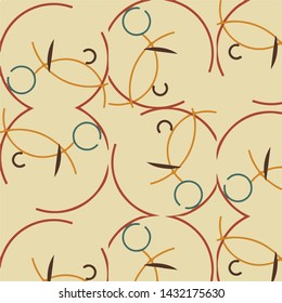 Abstract vector background. Colorful halftone illustration pattern