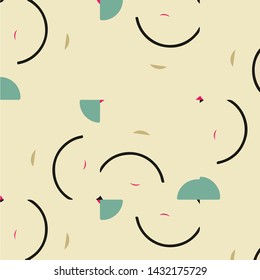 Abstract vector background. Colorful halftone illustration pattern
