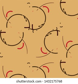 Abstract vector background. Colorful halftone illustration pattern