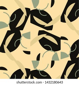 Abstract vector background. Colorful halftone illustration pattern