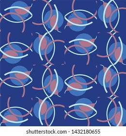 Abstract vector background. Colorful halftone illustration pattern