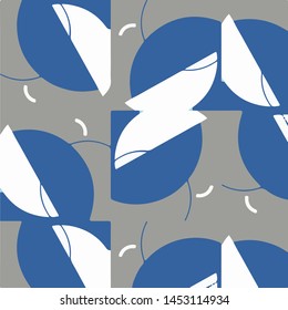 Abstract vector background. Colorful halftone illustration pattern