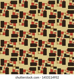 Abstract vector background. Colorful halftone illustration pattern