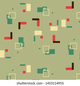 Abstract vector background. Colorful halftone illustration pattern