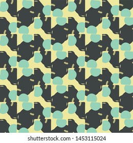 Abstract vector background. Colorful halftone illustration pattern