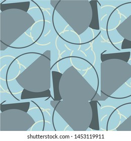Abstract vector background. Colorful halftone illustration pattern