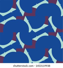 Abstract vector background. Colorful halftone illustration pattern