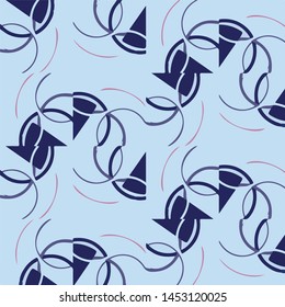 Abstract vector background. Colorful halftone illustration pattern