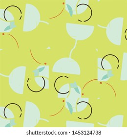 Abstract vector background. Colorful halftone illustration pattern