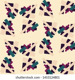 Abstract vector background. Colorful halftone illustration pattern
