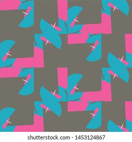 Abstract vector background. Colorful halftone illustration pattern