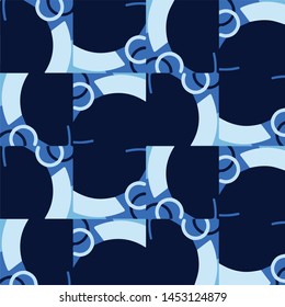 Abstract vector background. Colorful halftone illustration pattern