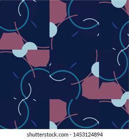 Abstract vector background. Colorful halftone illustration pattern