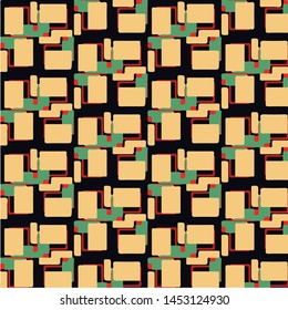 Abstract vector background. Colorful halftone illustration pattern