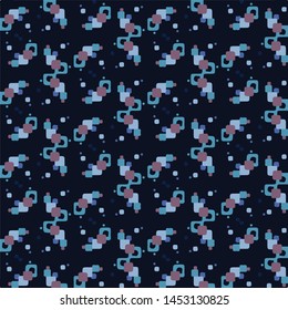 Abstract vector background. Colorful halftone illustration pattern