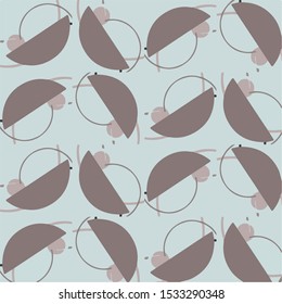 Abstract vector background. Colorful halftone illustration pattern