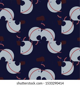 Abstract vector background. Colorful halftone illustration pattern