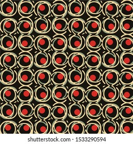 Abstract vector background. Colorful halftone illustration pattern