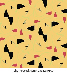 Abstract vector background. Colorful halftone illustration pattern